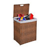 Stylish Lid Hamper with Removable Bags