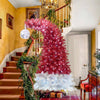 Whimsical Fir Christmas Tree with Bendable Style and LED Lights