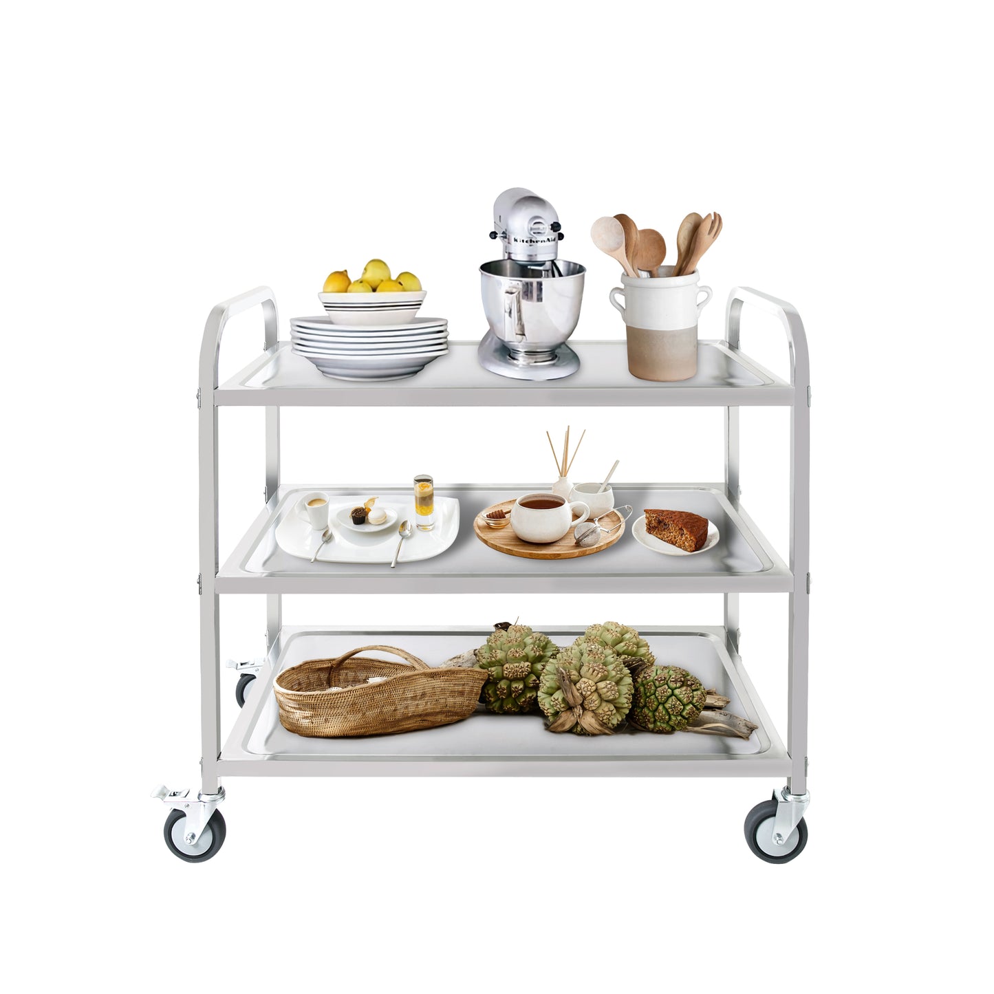 Versatile Rolling Kitchen Cart