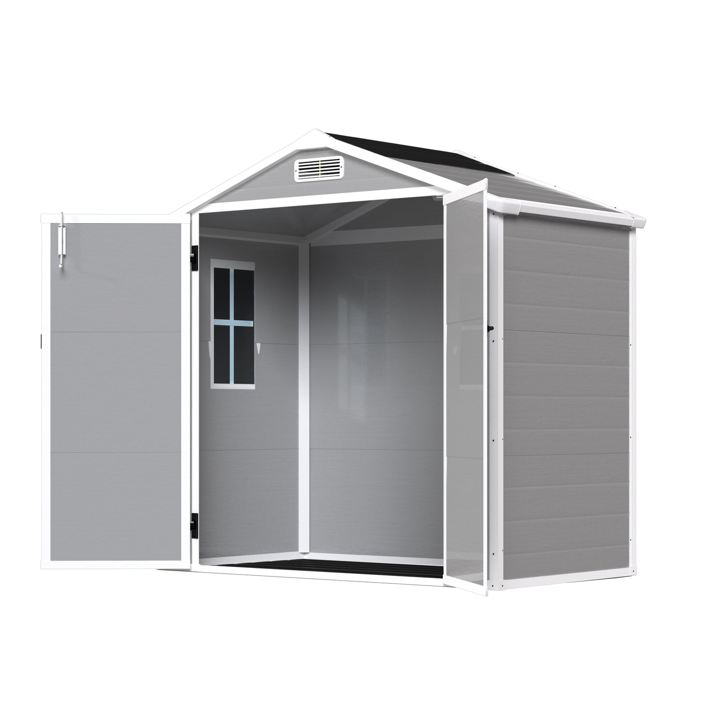 Weather-Resistant Outdoor Storage Shed for Garden & Pool