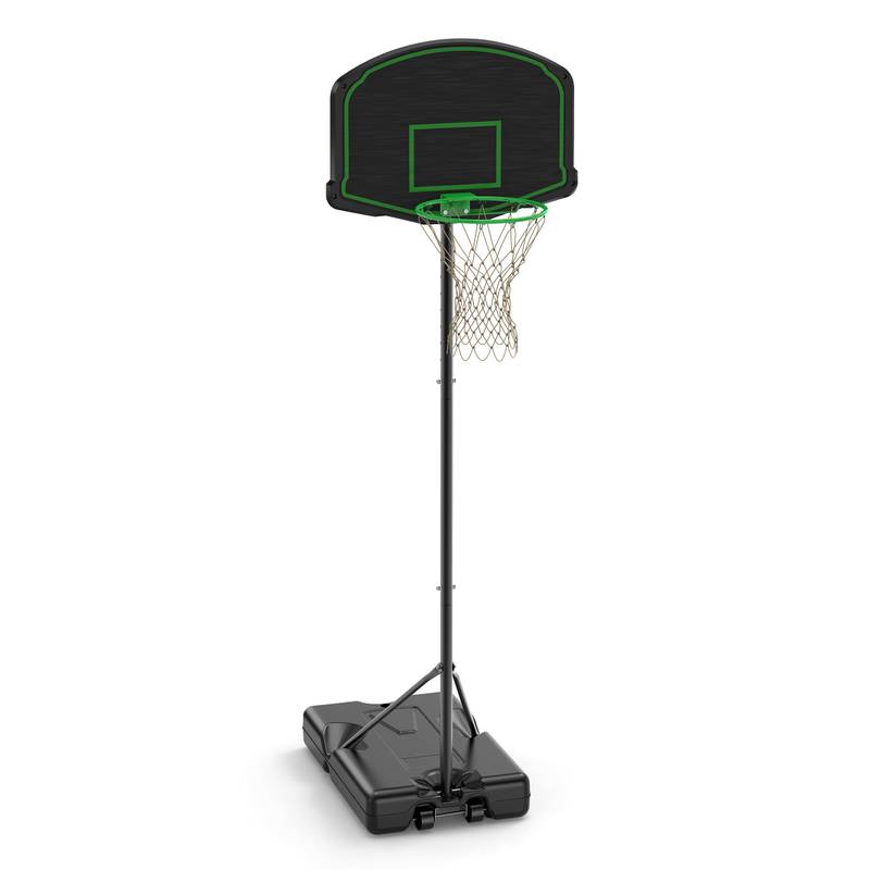 Adjustable Basketball Hoop with Wheels - Perfect for Kids and Youth!