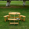 Gather 'Round: Spacious Outdoor Picnic Table Set