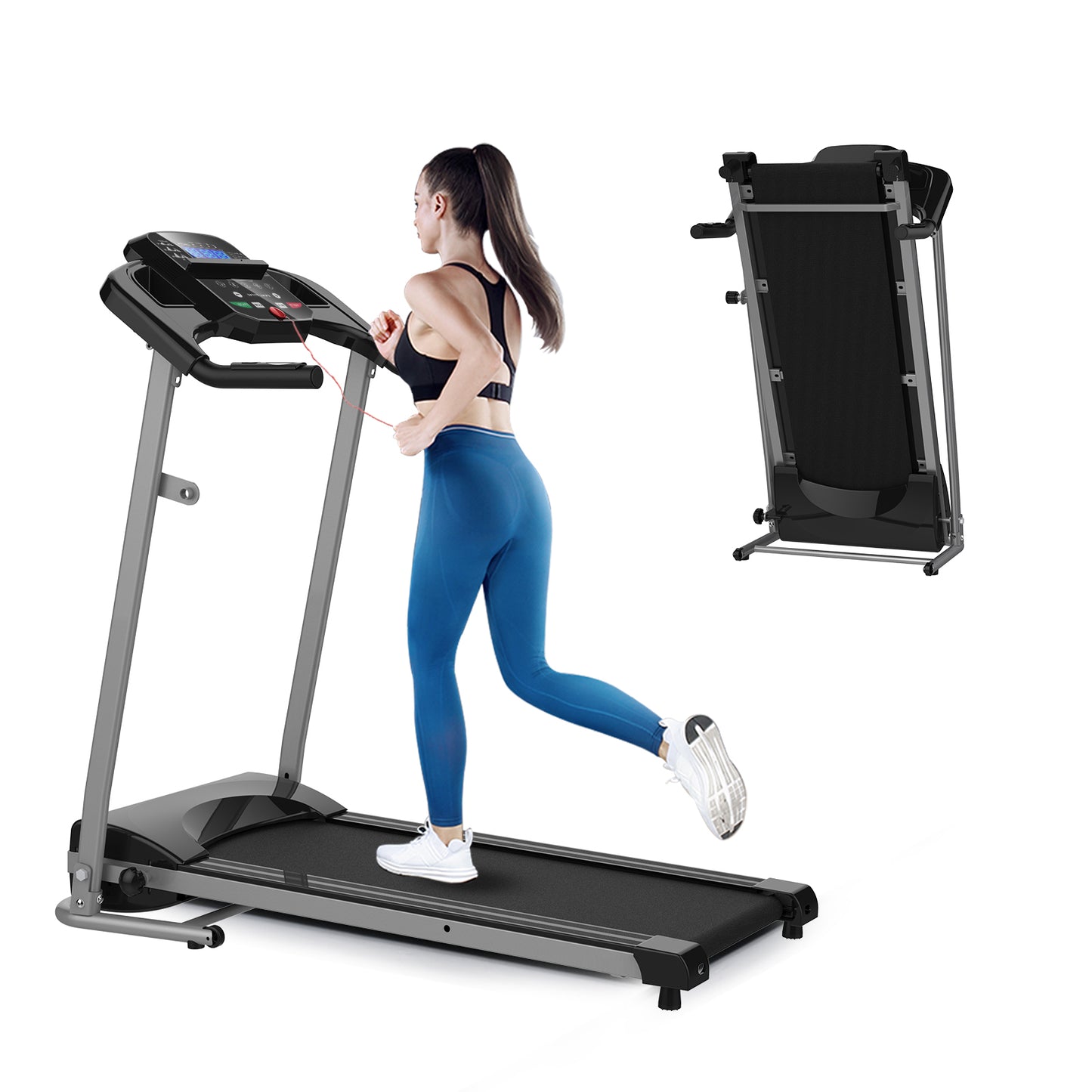 Ultimate Foldable Electric Treadmill - Perfect for Walking and Jogging!