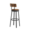 Rustic Swivel Bar Stools – Set of Two