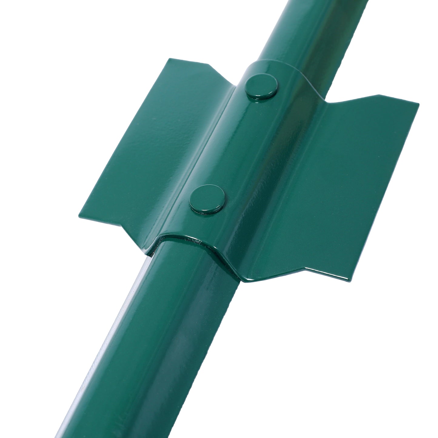 Sturdy Steel Fence Posts - Durable U-Channel Support for Your Garden