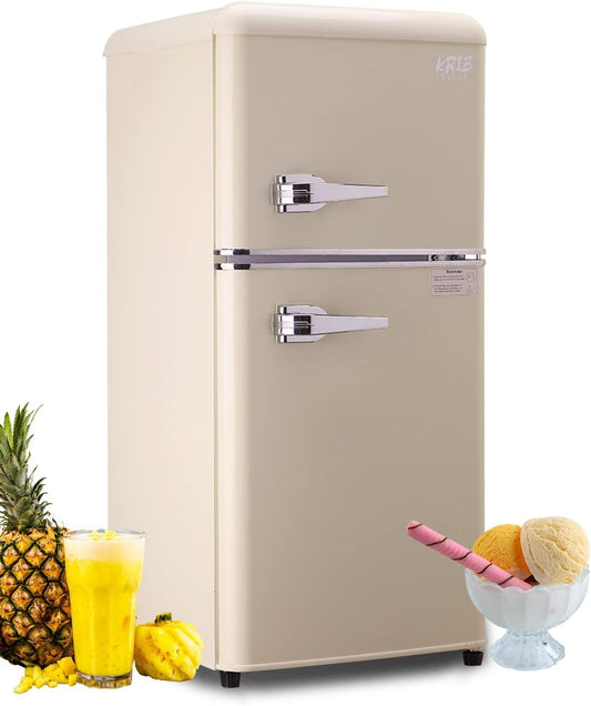 Cozy Compact Fridge with Freezer – Perfect for Any Space!