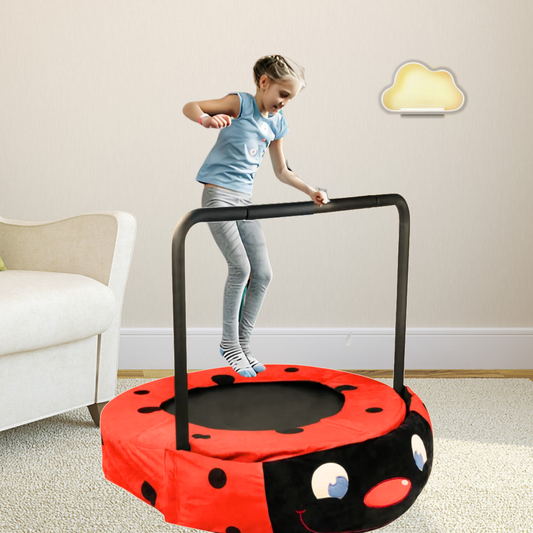 Ladybug Bounce House: Fun Indoor & Outdoor Trampoline for Kids!