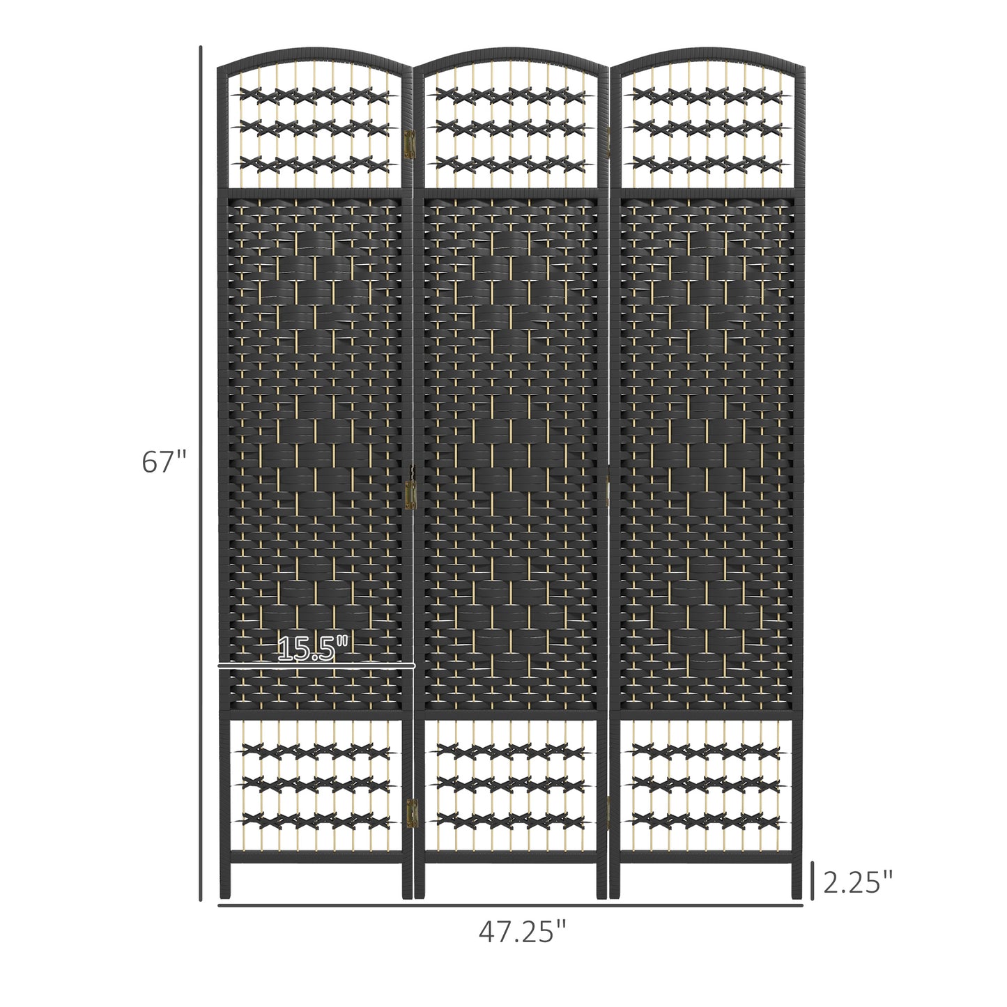 Wave Privacy Screen Divider