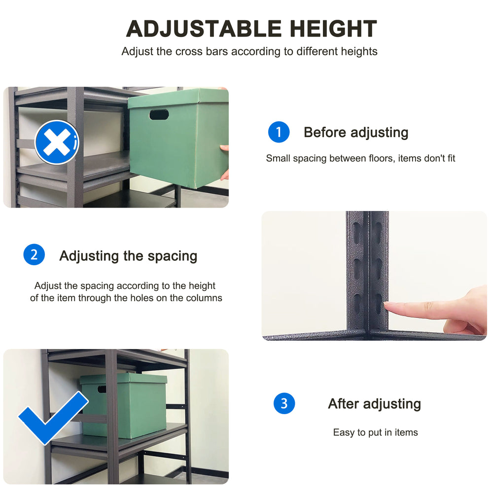 Roll & Store Heavy Duty Shelving Unit