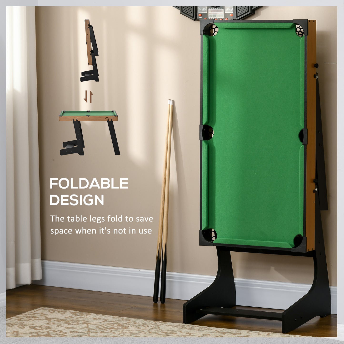 Family Fun Foldable Pool Table