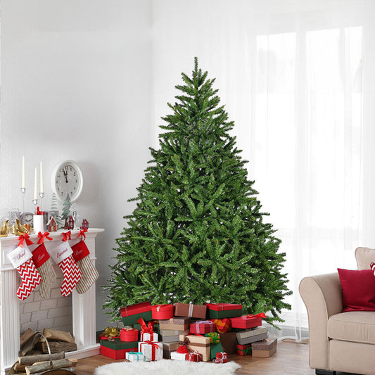 Festive Haven Unlit Spruce Christmas Tree