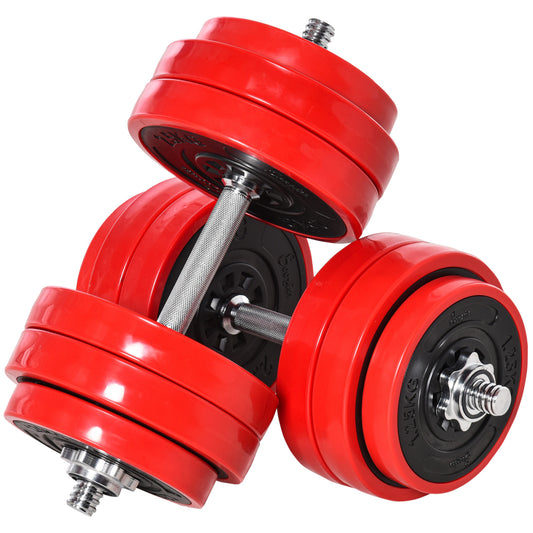 Soozier Versatile Dumbbell and Barbell Set for Home Workouts