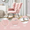 Cozy Pink Teddy Rocker