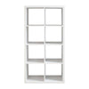 Modern White Cube Organizer: Stylish Storage for Home & Office