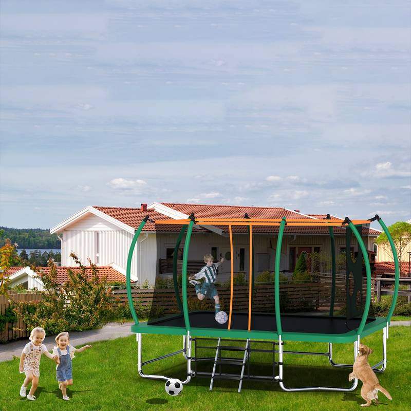 Family Fun Rectangular Trampoline