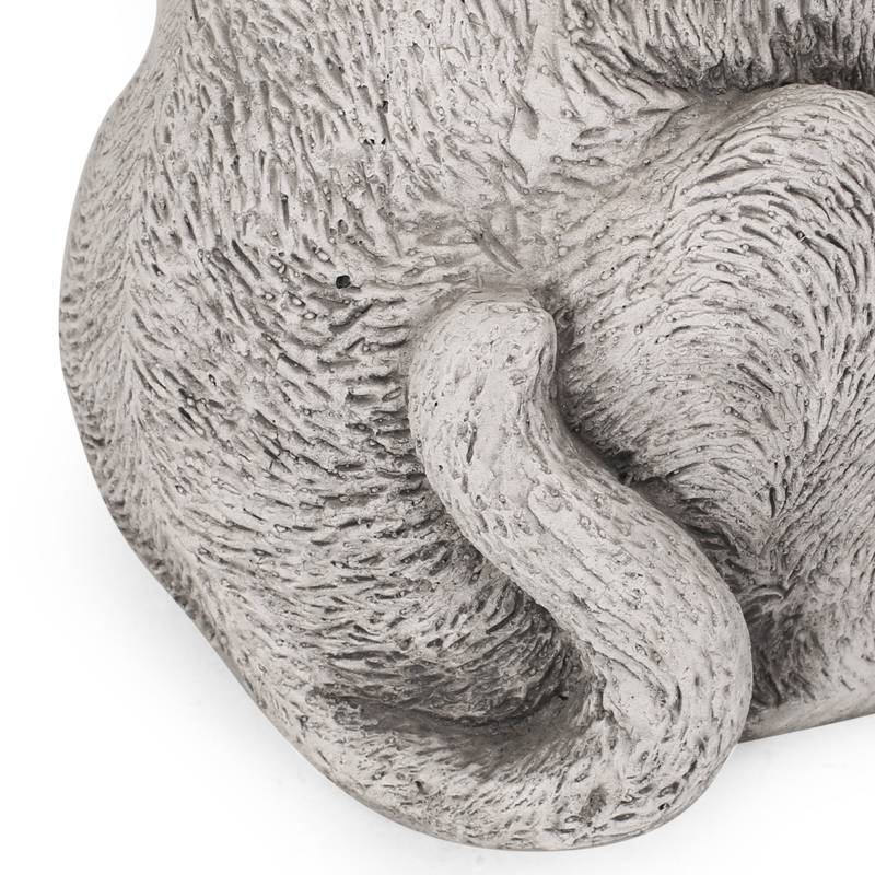 Paw-sitively Adorable Weatherproof Dog Statue