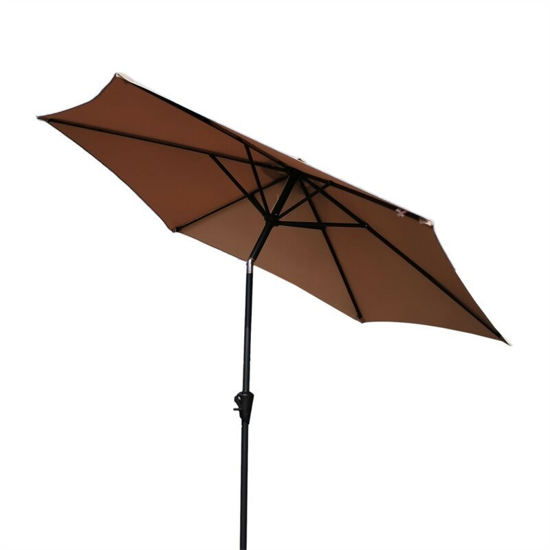 Sunny Shade Patio Umbrella with Resin Base