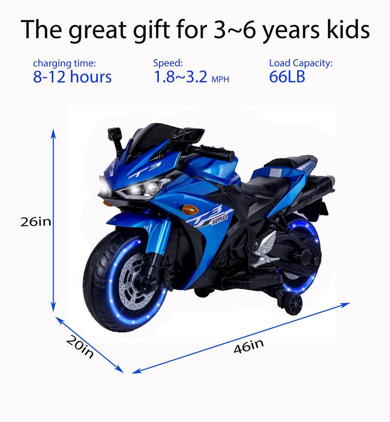 Tamco Adventure Ride-On Motorcycle for Kids
