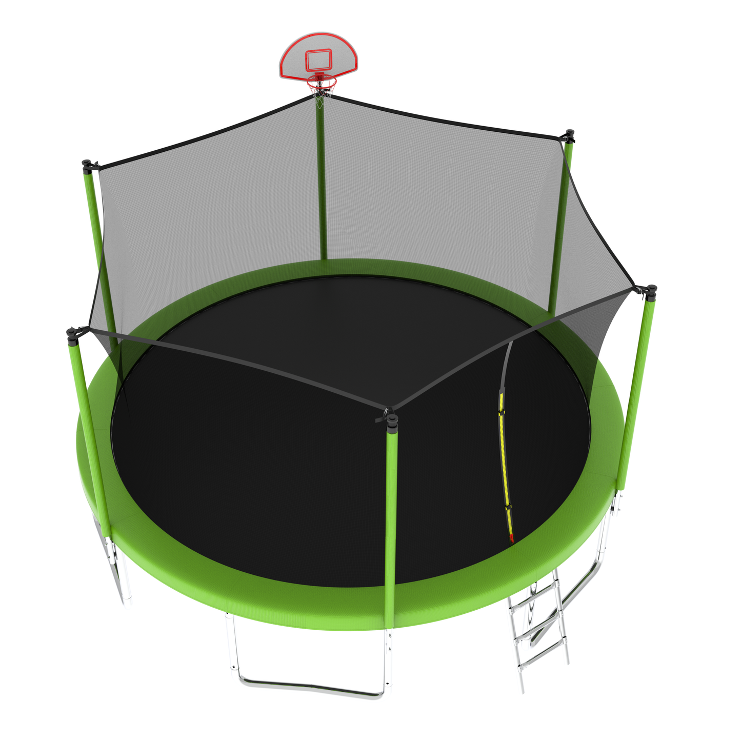 Jump & Play Trampoline for Kids with Safety Net