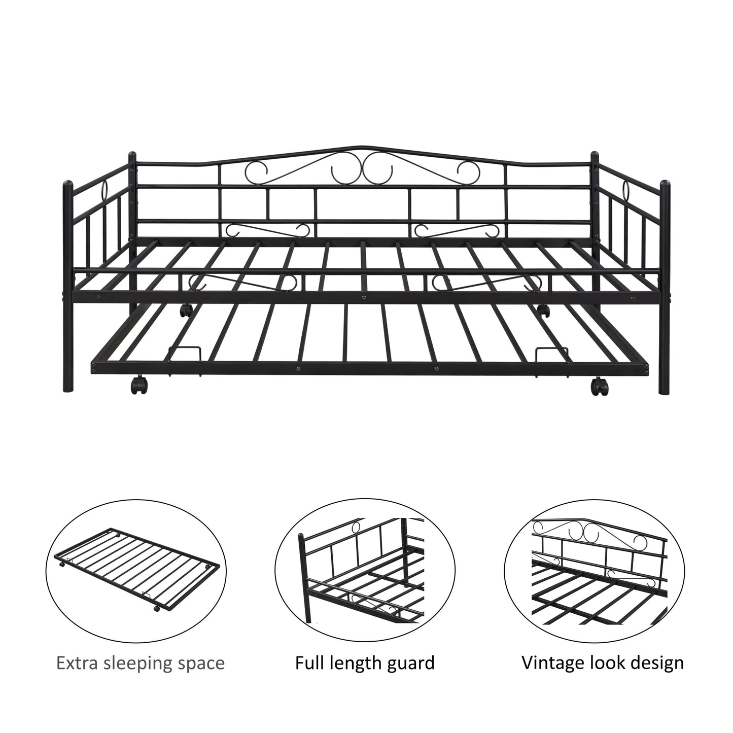 Cozy Duo Daybed with Trundle