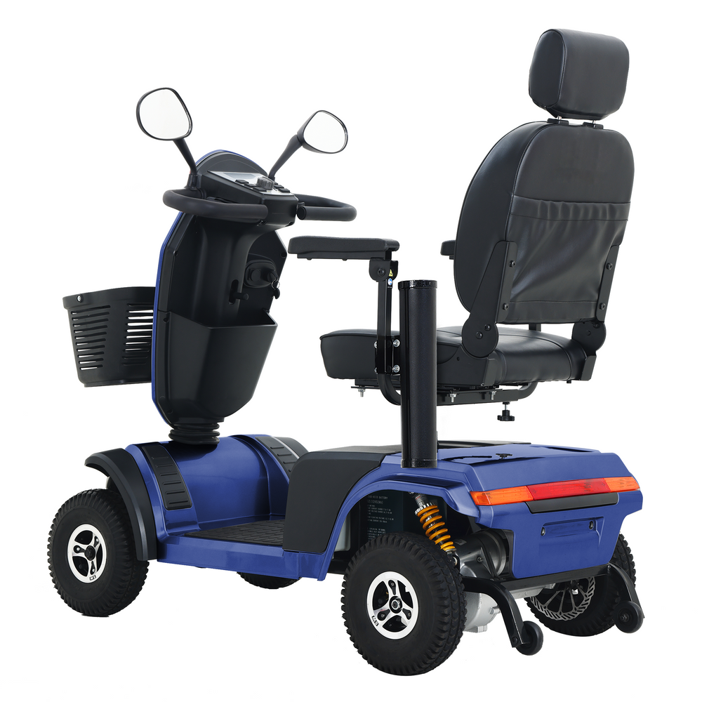 Blue Power Mobility Scooter