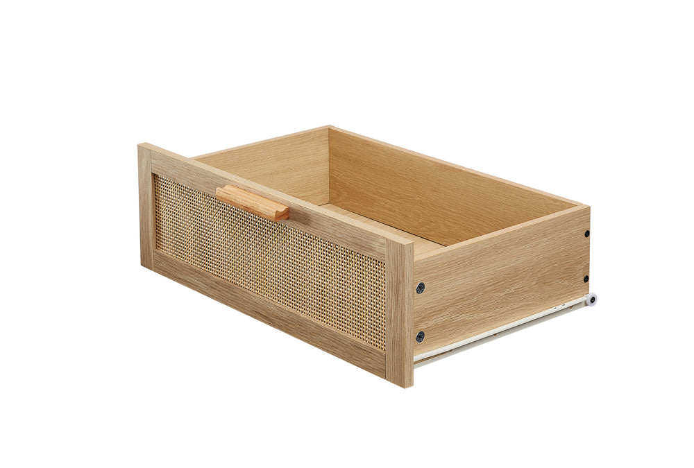 Rattan Charm Dresser - Naturally Stylish Storage for Any Room