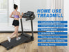 Foldable Fitness Treadmill with Speakers & Adjustable Incline