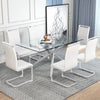 Sleek Glass Dining Table for Stylish Gatherings