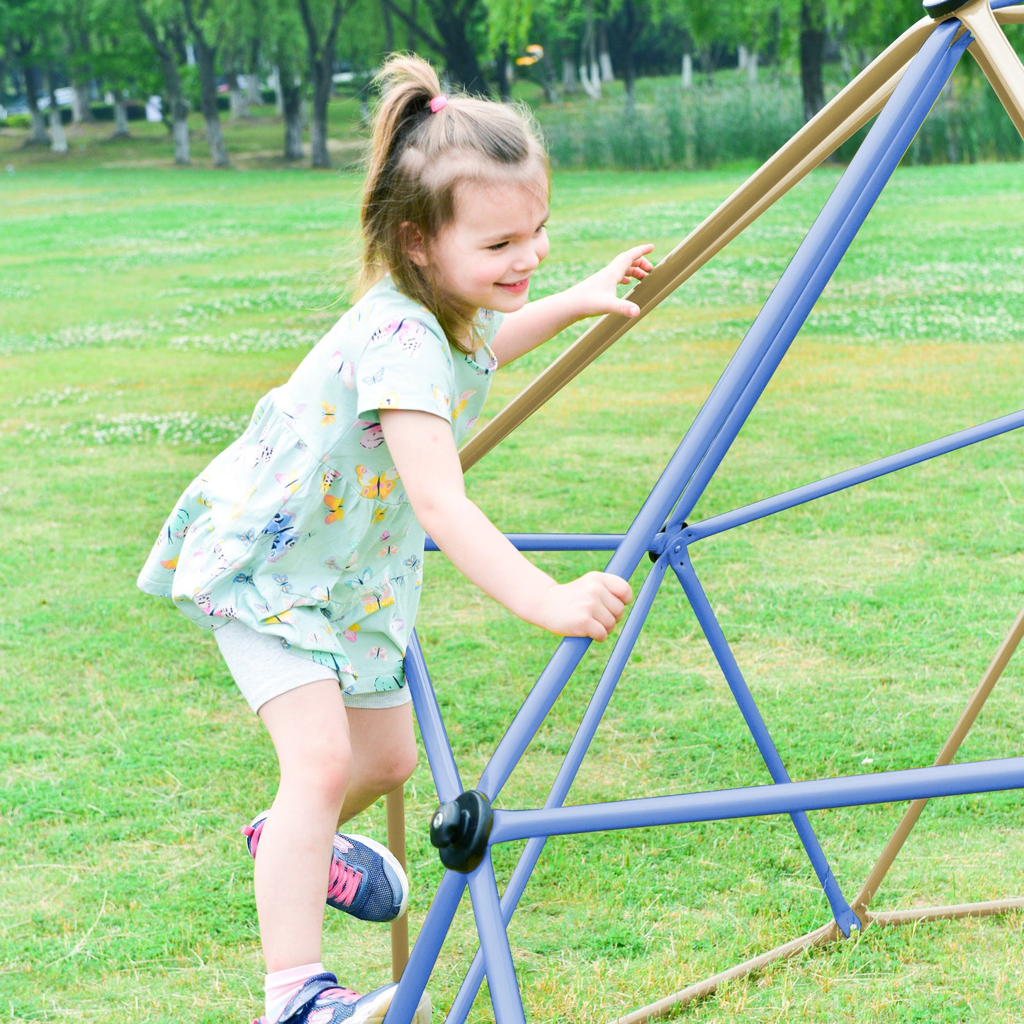 Adventure Dome Climber with Canopy & Playmat