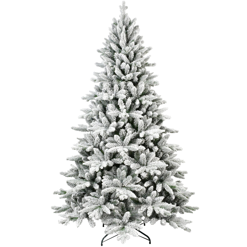 Frosted Flocked Christmas Tree