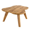 Cloudy Hills Table: A Stylish Solid Wood Desk for Dining and Gaming