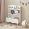 Brightly Kids Bookshelf & Toy Organizer