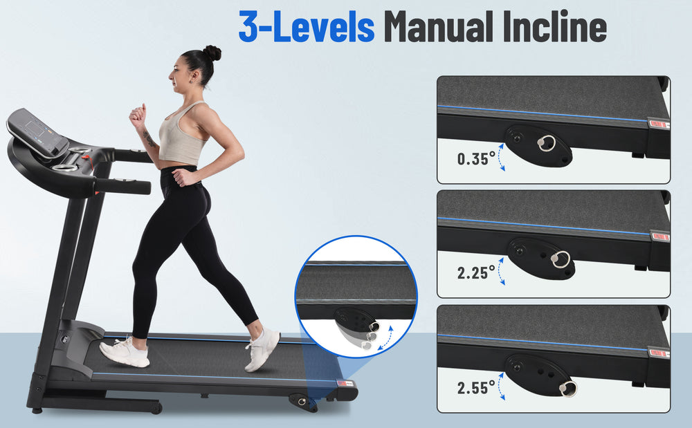 Ultimate Home Treadmill with Speakers and Adjustable Incline