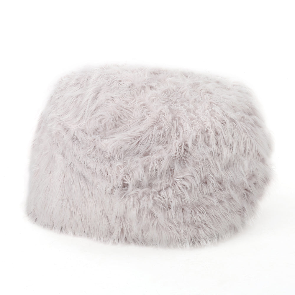 Lavender Luxe Faux Fur Bean Bag