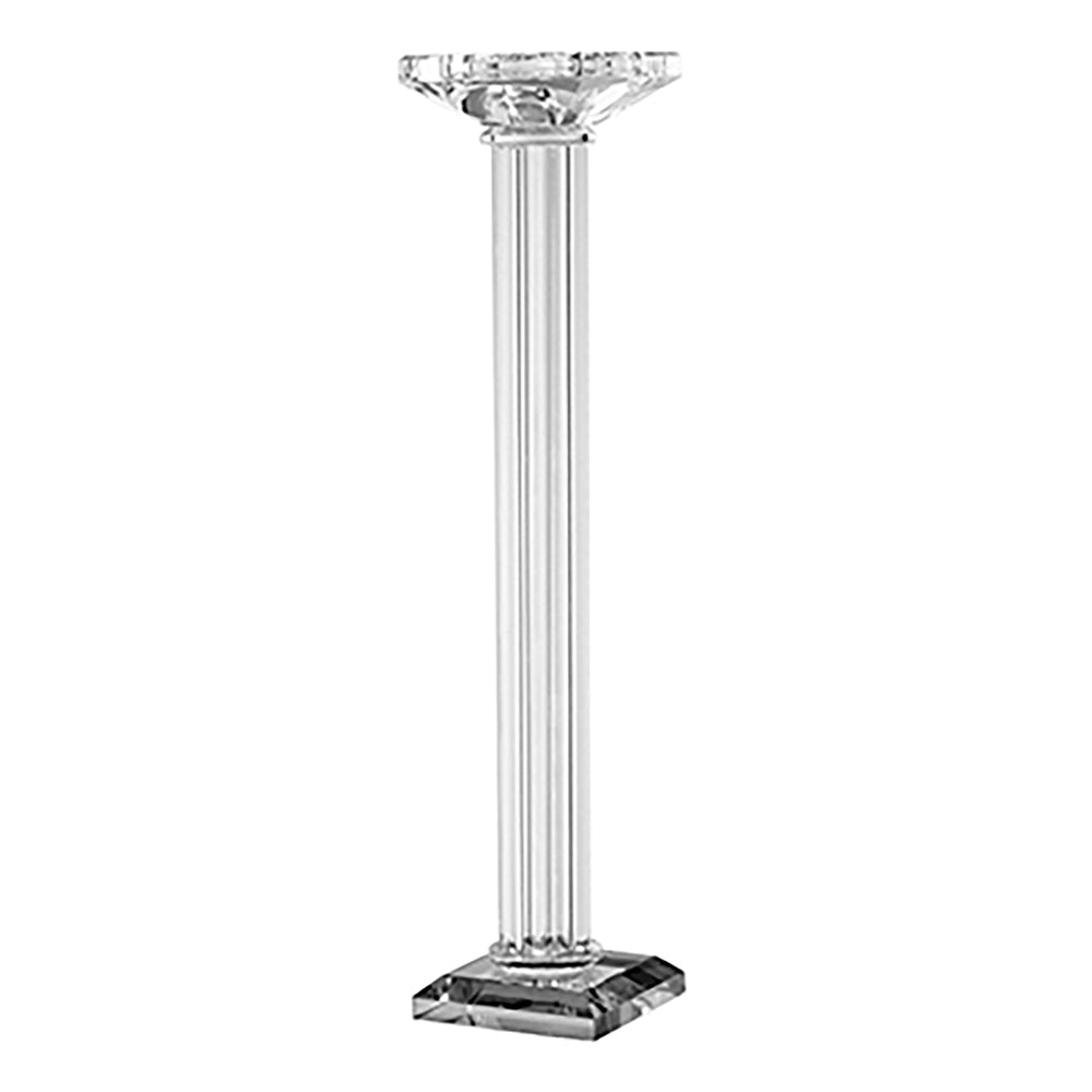 Elegant Glass Pillar Candle Holder