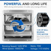 iPower High-Speed Shutter Exhaust Fan