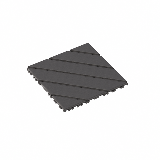 Waterproof Interlocking Deck Tiles – Grey Outdoor Flooring for Patios & Pools