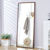 Elegant Full-Length Wooden Mirror