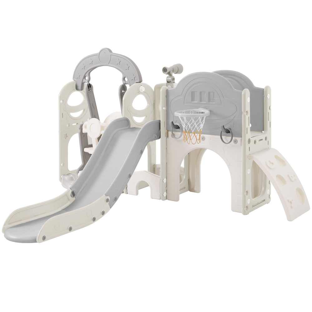 Ultimate Kids Playset: Slide, Swing, and Climb Fun!