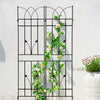 Stylish Metal Garden Trellis Set for Climbing Plants