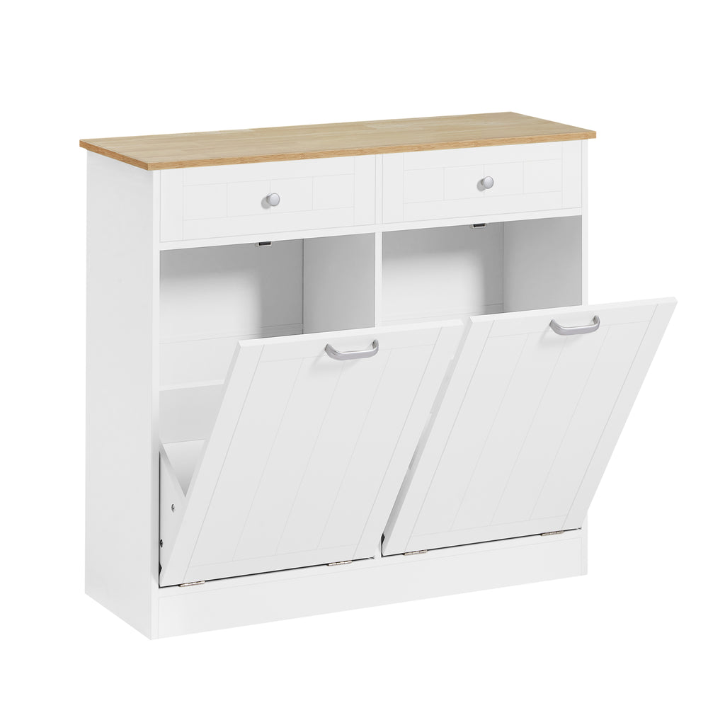 Versatile Pet-Proof Trash & Sorter Cabinet