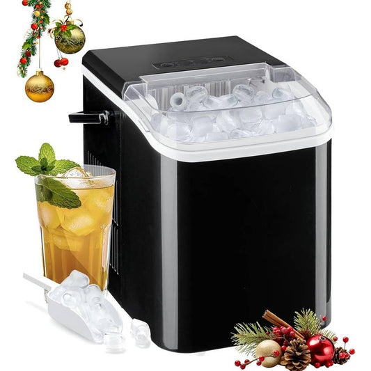 Quick Chill Ice Maker - Portable & Self-Cleaning for Parties & More!