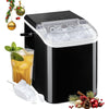 Quick Chill Ice Maker: Fast, Self-Cleaning & Portable for Any Occasion
