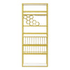 Chic LED Wine Tower Cabinet
