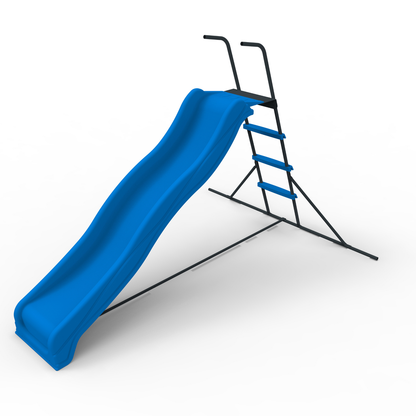 Blue Indoor Kids' Slide Adventure