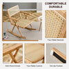 Cozy Rattan Rocking Chair