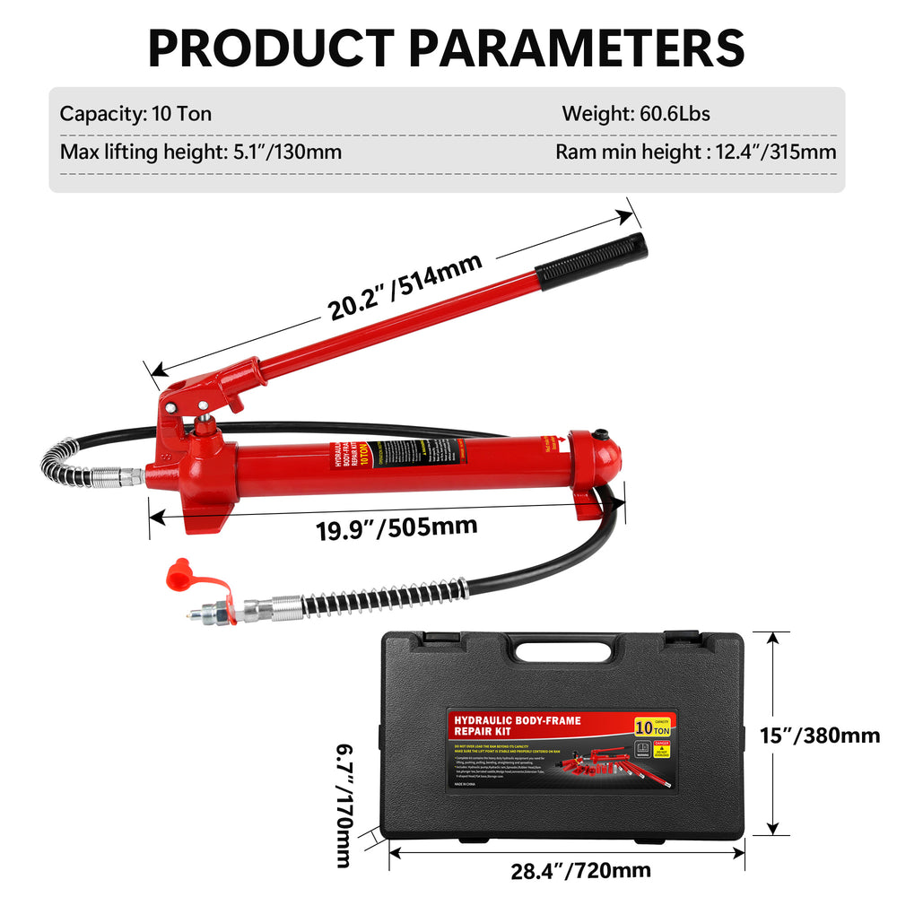 Mini Power Jack: Heavy-Duty Hydraulic Lift for Tight Spaces