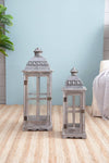 Charming Wooden Lantern for Home & Garden Decor