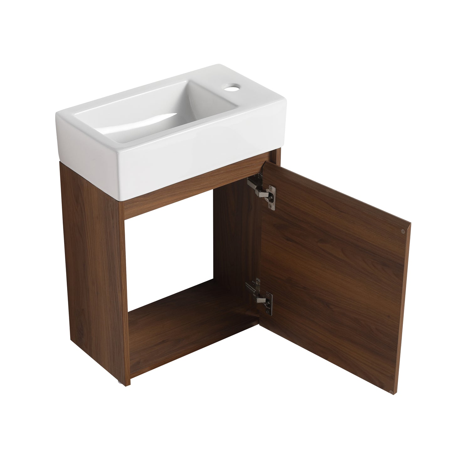 Compact Elegance: Floating Bathroom Vanity