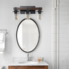 Rustic 3-Light Farmhouse Vanity Sconce